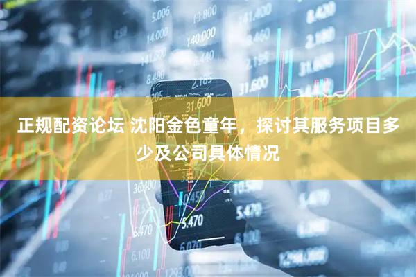 正规配资论坛 沈阳金色童年，探讨其服务项目多少及公司具体情况